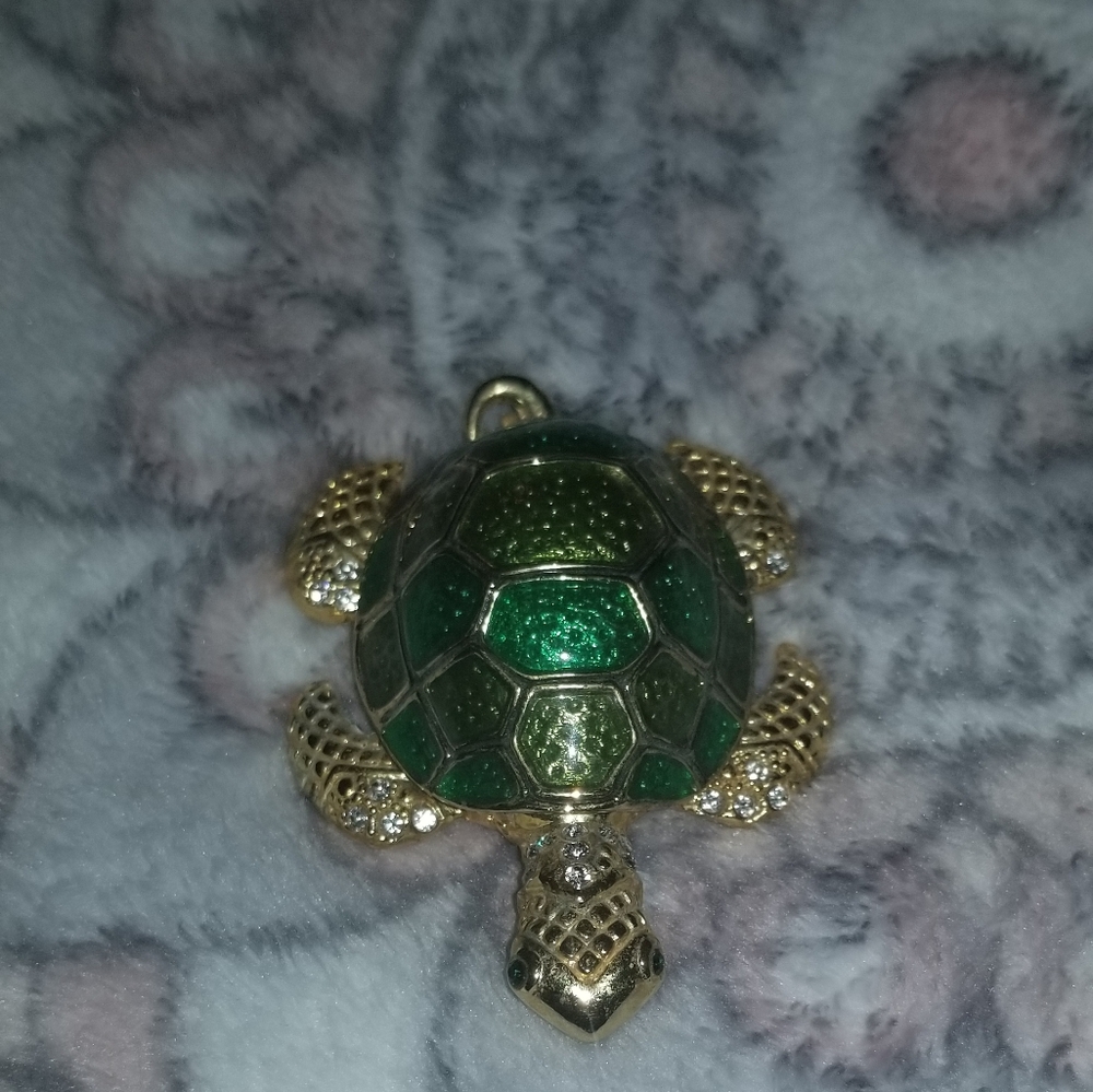 Elgin collectable mini turtle clock